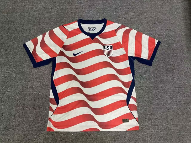 2026-27 Mens USA United States home Player version soccer Jersey