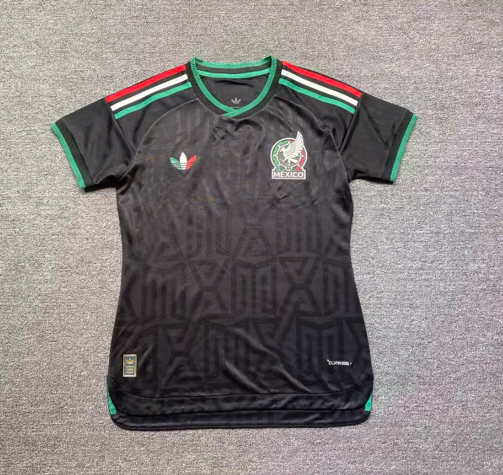 2026-27 Women Mexico black third away Player Version soccer jersey