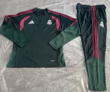 2026-27 Real Madrid dark green  Half Pull Training suit