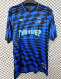 2026-27 Argentina Blue Black Joint Edition Training shirts