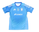 2025-26 Mens Tigres UANL goalkeeper blue Player version soccer jersey