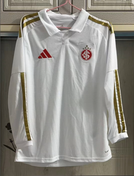 2026-27 Mens Internacional away white Long sleeve soccer Jersey