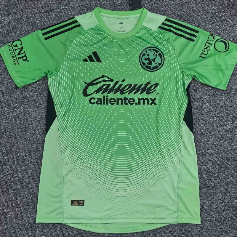 2025-26 Mens Club America goalkeeper  Player Version Soccer Jersey