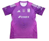 2025-26 Mens Tigres UANL goalkeeper Purple Player version soccer jersey