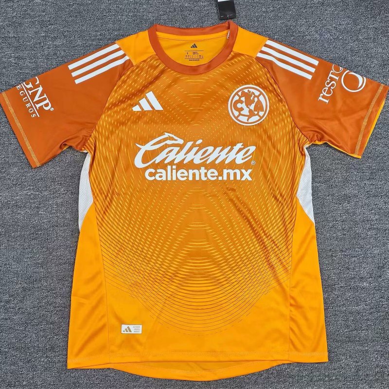 2025-26 Mens Club America goalkeeper  Player Version Soccer Jersey