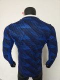 2026-27 Mens France home Long Sleeve Player Version Soccer Jersey