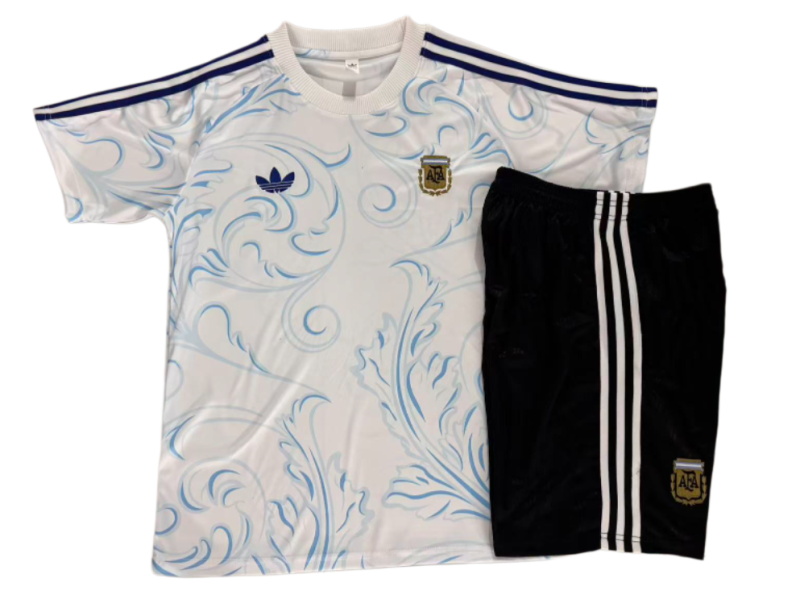 2026-27 Mens  Argentina White Training Short Suit J26049#