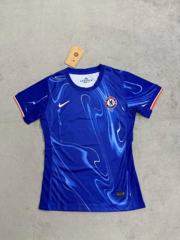 2024-25 Women  Chelsea home  blue soccer Jersey