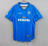 2000-01 Napoli Home Retro blue Soccer Jersey