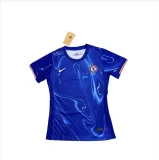 2024-25 Women  Chelsea home  blue soccer Jersey