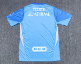 2025-26 Mens Tigres UANL goalkeeper blue Player version soccer jersey