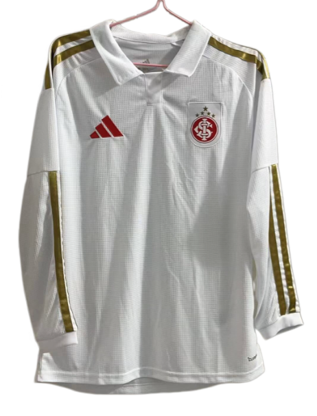 2026-27 Mens Internacional away white Long sleeve soccer Jersey