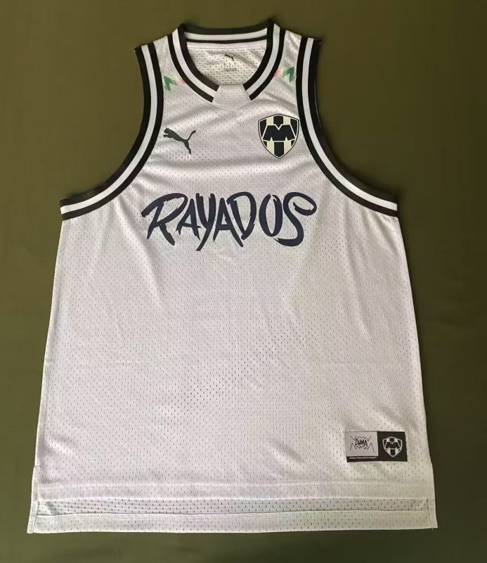 2025-26 Mens Monterrey vest basketball Player version soccer Jersey