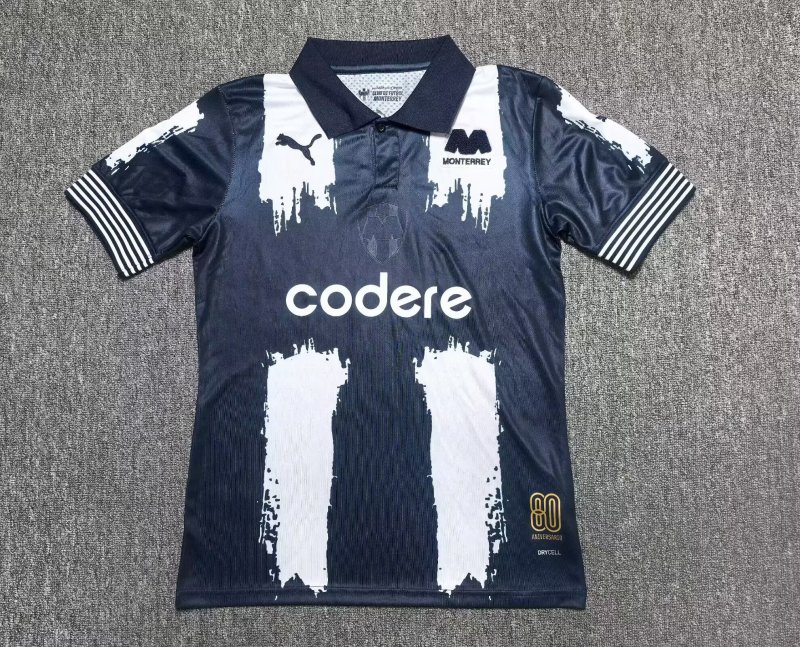 2025 Mens Monterrey 80 anniversary  Player version soccer Jersey