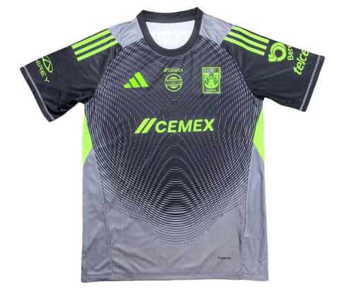 2025-26 Mens Tigres UANL goalkeeper black Player version soccer jersey