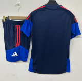 2026-27 Mens  Lyon navy blue Training Short Suit