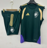 2026-27 Saudi Arabia green vest training Short suit