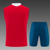 2026-27 Mens Portugal  red short  vest training Short suit