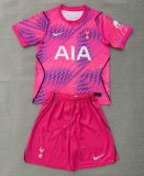 2026-27 Kids Tottenham Hotspur Goalkeeper pink soccer Jersey