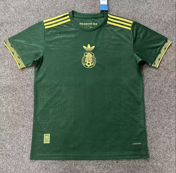 2026-27 Mexico away green soccer jersey