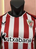 2026-27 Mens Athletic Bilbao red home  Player version  soccer Jersey