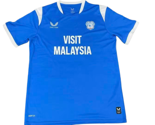 2026-27 Mens Cardiff City home blue soccere jersey