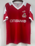 1992 Mens FC Koln away red Retro  soccer jersey