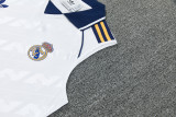2026-27 Real Madrid  white vest Training Short Suit