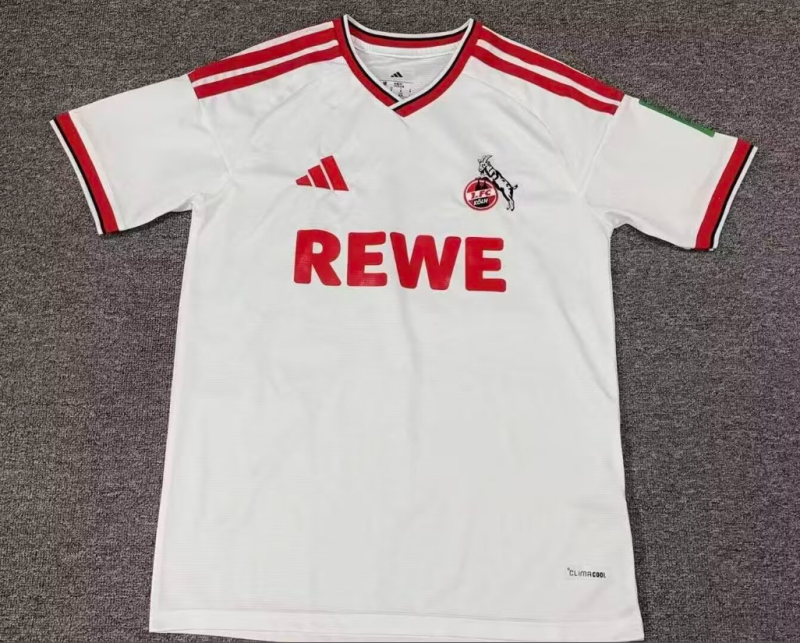 2026-27 Mens FC Koln white home soccer jersey