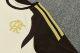 2026-27 Mens Flamengo  Beige Training Short Suit