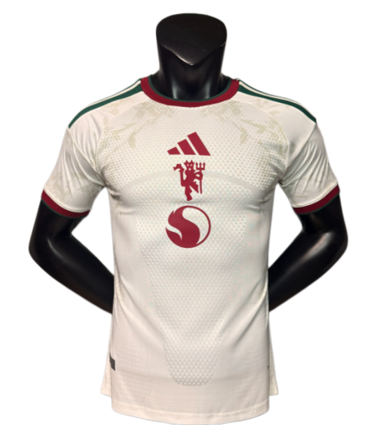 2026-27 Manchester United  away white Player Version Soccer Jersey