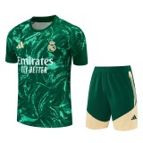 2026-27 Mens Real Madrid camouflage green Training Short Suit