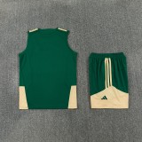 2026-27 Real Madrid green vest Training Short Suit