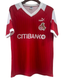 1992 Mens FC Koln away red Retro  soccer jersey