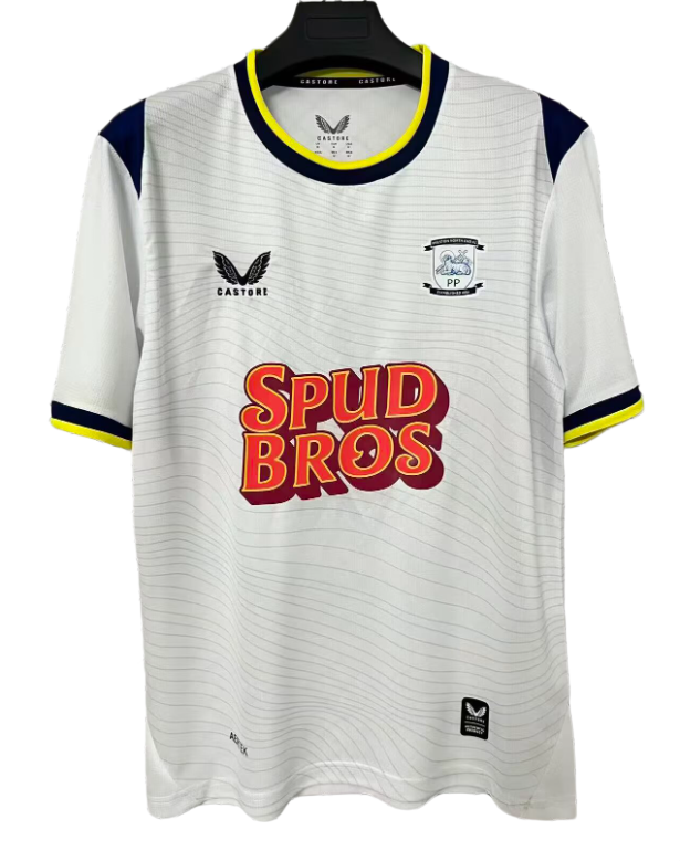2026-27 Mens Preston North End home white Fans Soccer Jersey