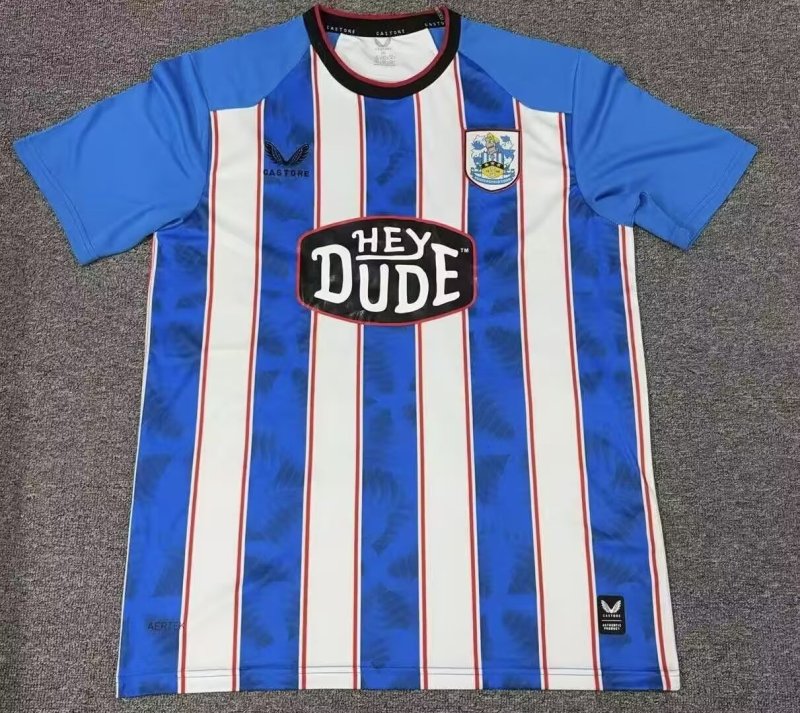 2026-27 Mens Huddersfield Town home blue Fans Soccer Jersey