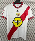 2002-03 Rayo Vallecano Home Retro white Soccer Jersey
