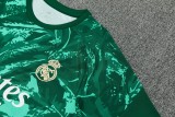 2026-27 Mens Real Madrid camouflage green Training Short Suit