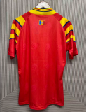 1996 Mens Romania red home Retro Soccer Jersey