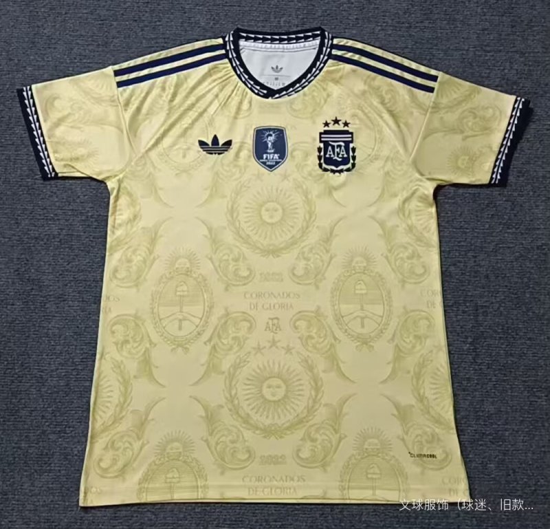 2026-27 Argentina Beige Special Edition Fans soccer jersey