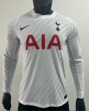 2026-27 Mens Tottenham Hotspur white  Player home Long Sleeve  Soccer Jersey