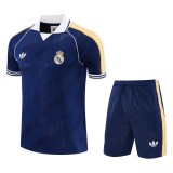 2026-27 Mens Real Madrid blue Training Short Suit