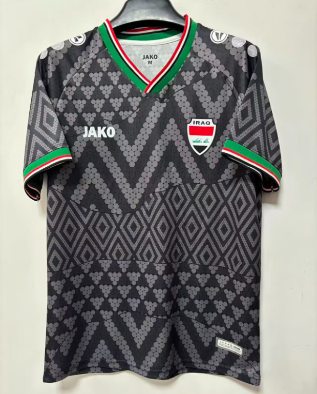 2026-27 IRAQ Away black Fans Soccer Jersey