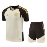 2026-27 Mens Flamengo  Beige Training Short Suit