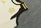 2026-27 Mens Flamengo Beige vest Training Short Suit