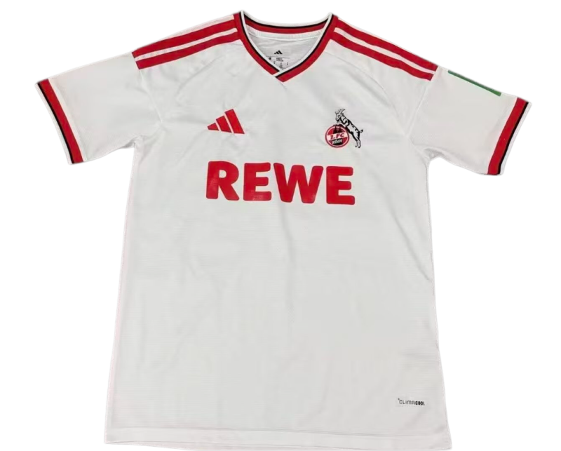 2026-27 Mens FC Koln white home soccer jersey
