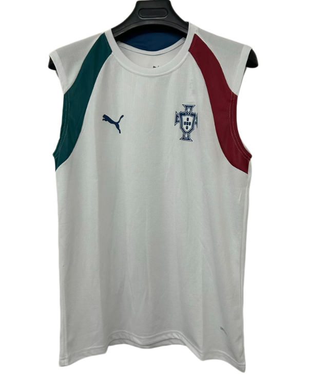 2026-27 Mens  Portugal  white vest training suit