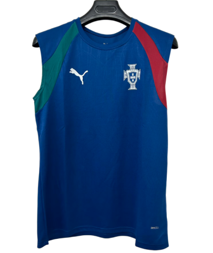 2026-27 Mens  Portugal  blue vest training suit
