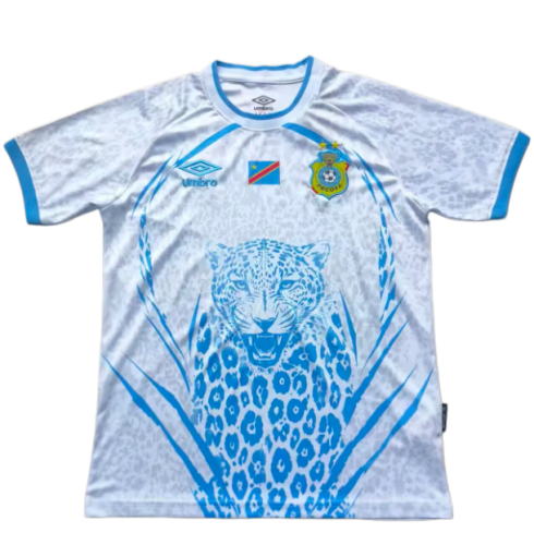 2026-27 Mens Democratic Congo away white Fans Soccer Jersey