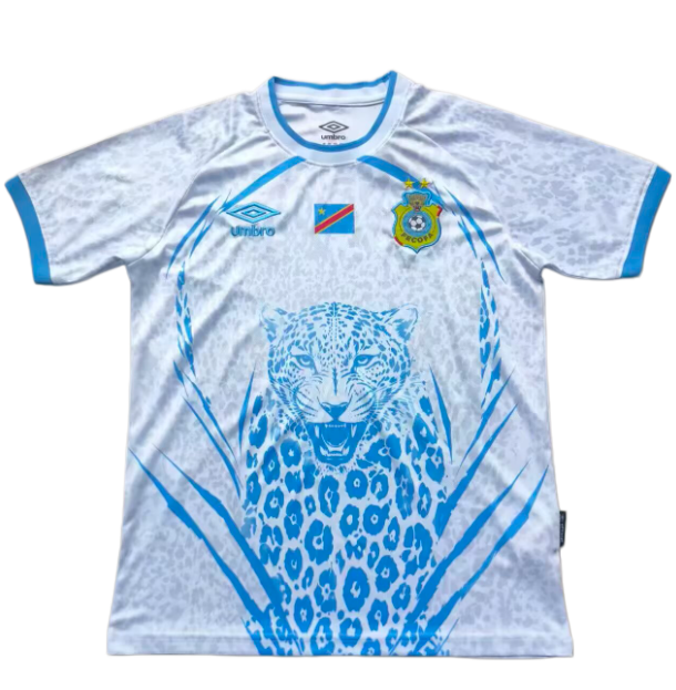 2026-27 Mens Democratic Congo away white Fans Soccer Jersey